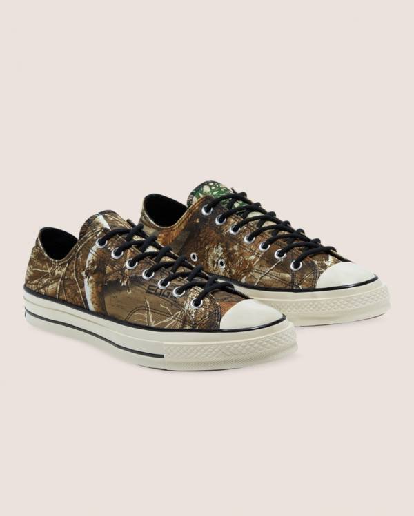 Converse Chuck 70 Realtree Edge Camo Print Utility Nízke Tenisky Hnede | CV-567THS