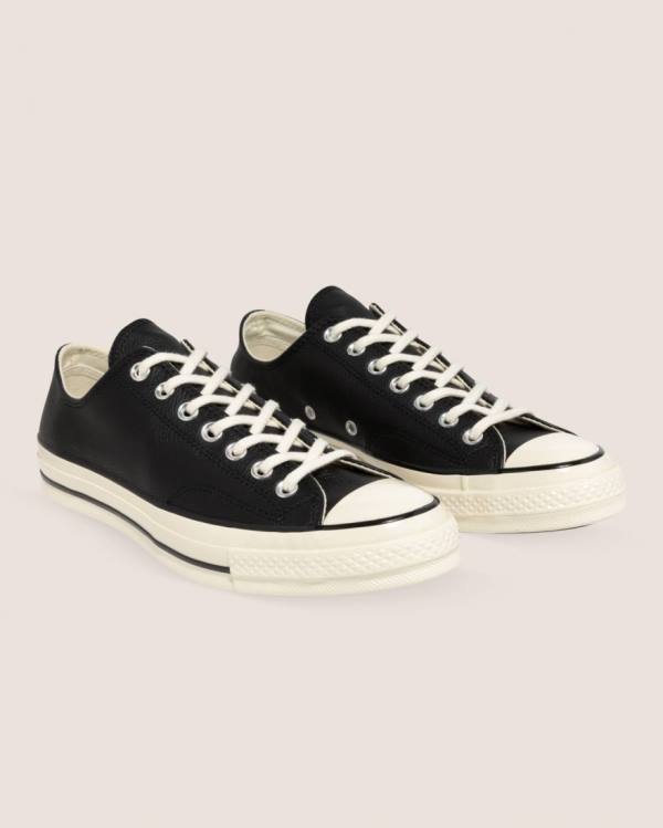 Converse Chuck 70 Seasonal Kozene Nízke Tenisky Čierne | CV-839XZW