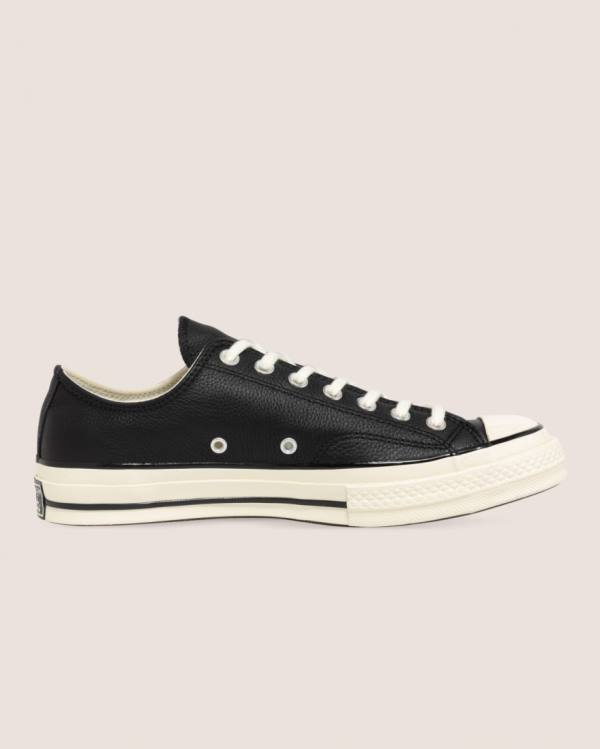 Converse Chuck 70 Seasonal Kozene Nízke Tenisky Čierne | CV-839XZW