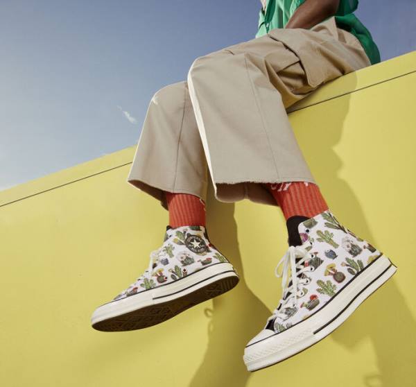 Converse Chuck 70 Succulents Vysoké Tenisky Čierne | CV-123ASG