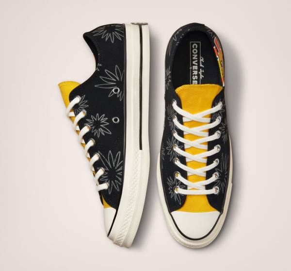 Converse Chuck 70 Sunny Floral Nízke Tenisky Čierne | CV-109JBD