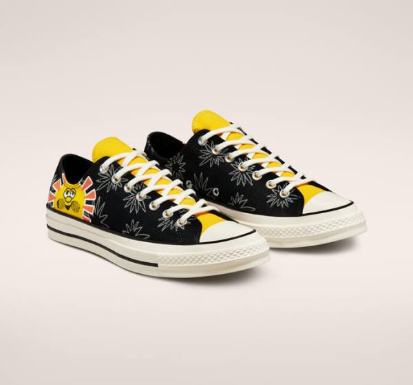 Converse Chuck 70 Sunny Floral Nízke Tenisky Čierne | CV-109JBD