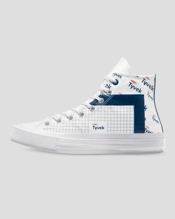 Converse Chuck 70 Tyvek Vysoké Tenisky Biele | CV-125CIX