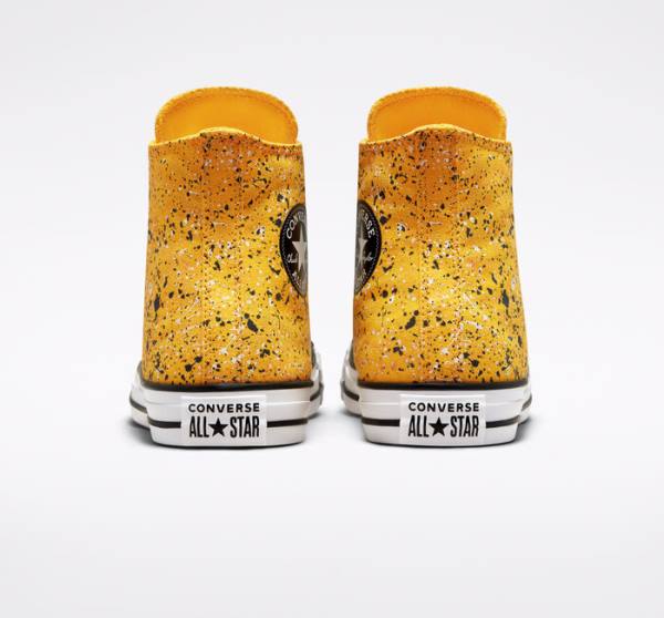 Converse Chuck Taylor All Star Archive Paint Splatter Vysoké Tenisky Biele | CV-185HKO