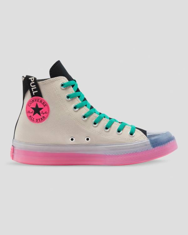 Converse Chuck Taylor All Star CX Pull Tab Vysoké Tenisky Béžové | CV-502VGH