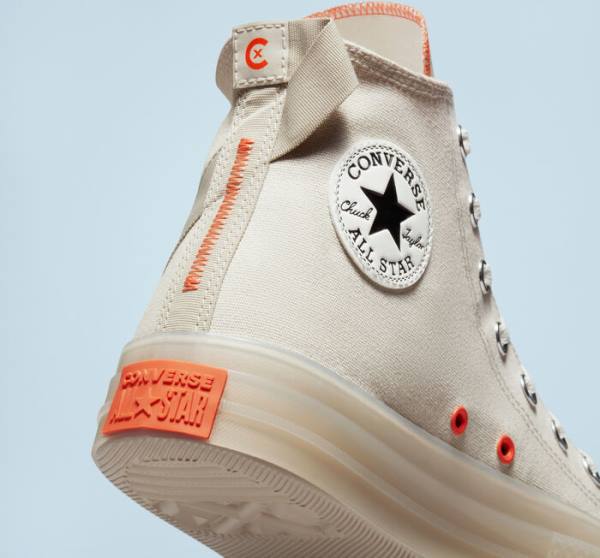 Converse Chuck Taylor All Star CX Stretch Platene Vysoké Tenisky Hnede Mango | CV-896WJF