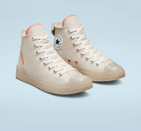 Converse Chuck Taylor All Star CX Stretch Platene Vysoké Tenisky Hnede Mango | CV-896WJF