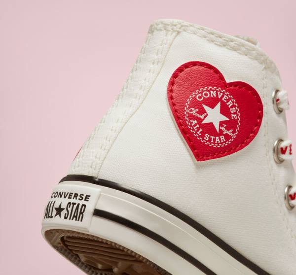 Converse Chuck Taylor All Star Crafted with Love Vysoké Tenisky Biele Červené | CV-571OWC