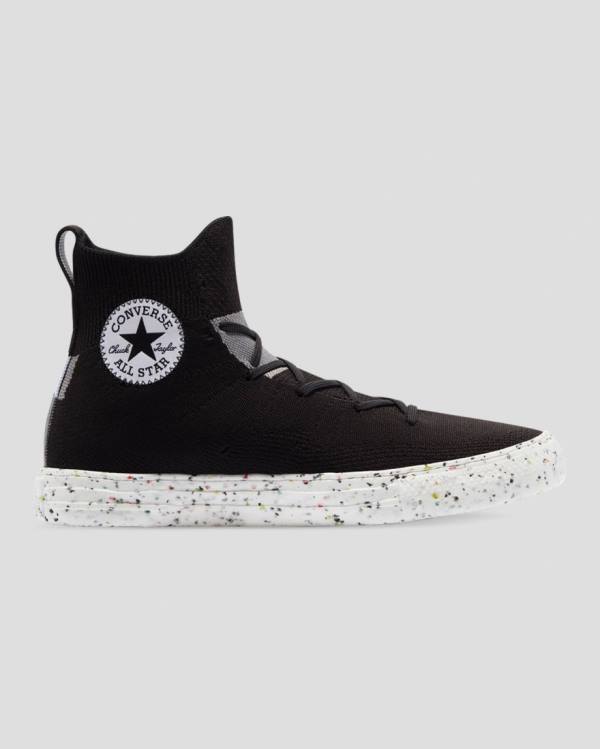 Converse Chuck Taylor All Star Crater Renew Knit Vysoké Tenisky Čierne | CV-257TBK