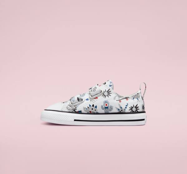 Converse Chuck Taylor All Star Easy-On Creatures Nízke Tenisky Biele Siva Modre | CV-056YKF