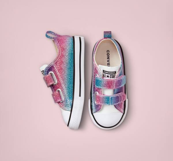 Converse Chuck Taylor All Star Easy-On Glitter Drip Nízke Tenisky Biele Béžové Biele Nachový | CV-860AGW