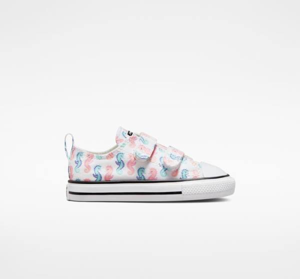 Converse Chuck Taylor All Star Easy-On Seahorses Nízke Tenisky Biele Ruzove Svetlo | CV-526WAY