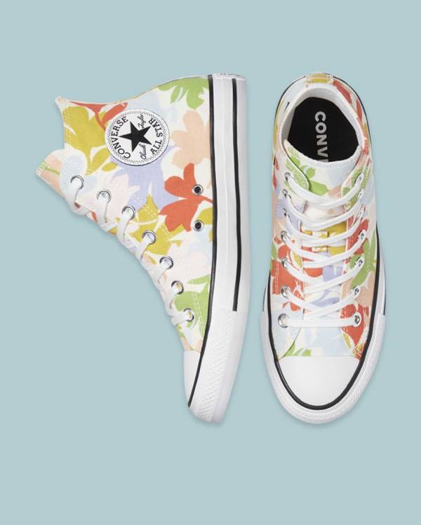 Converse Chuck Taylor All Star Garden Party All Over Vysoké Tenisky Béžové | CV-561FMT