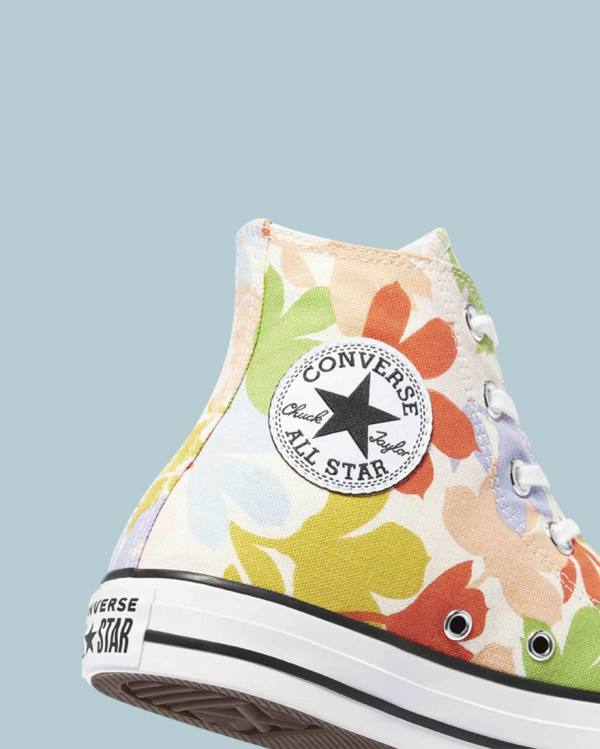 Converse Chuck Taylor All Star Garden Party All Over Vysoké Tenisky Béžové | CV-561FMT