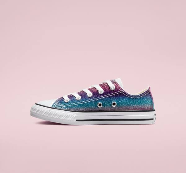 Converse Chuck Taylor All Star Glitter Drip Nízke Tenisky Biele Béžové Biele Nachový | CV-583UBG