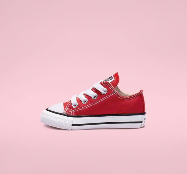 Converse Chuck Taylor All Star Klasické Nízke Tenisky Červené | CV-865CED