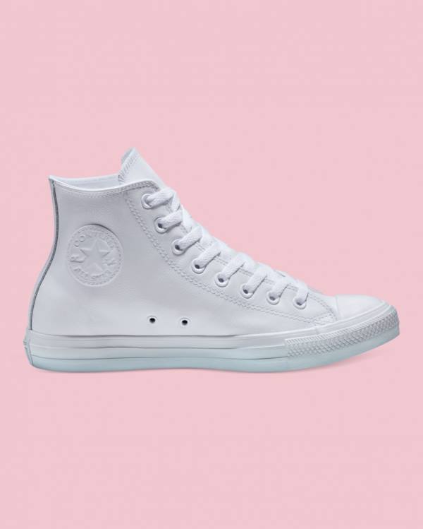 Converse Chuck Taylor All Star Kozene Vysoké Tenisky Biele | CV-310MTK