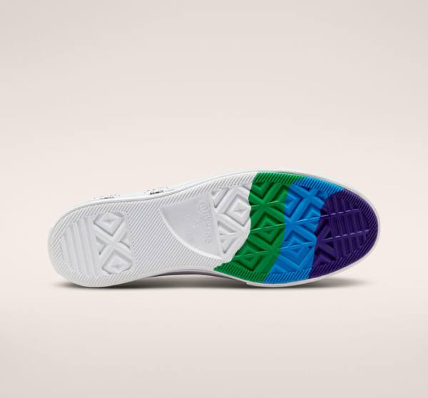 Converse Chuck Taylor All Star Lift Platforme Pride Nízke Tenisky Červené | CV-213IWE