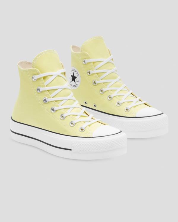 Converse Chuck Taylor All Star Lift Seasonal Colour Vysoké Tenisky Žlté | CV-179AYO