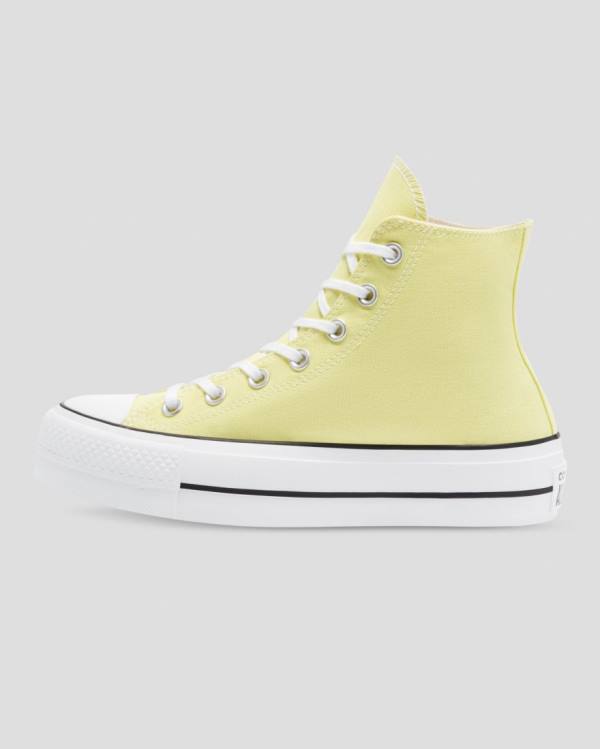 Converse Chuck Taylor All Star Lift Seasonal Colour Vysoké Tenisky Žlté | CV-179AYO