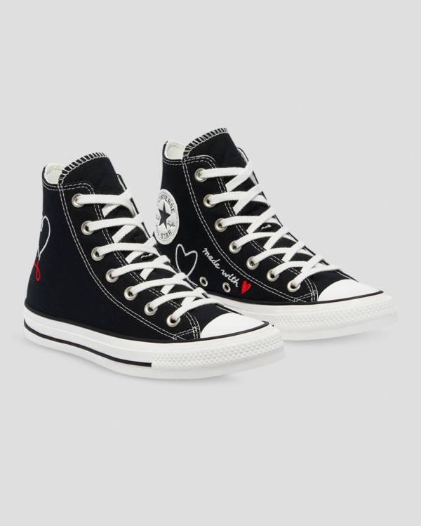 Converse Chuck Taylor All Star Love Thread Vysoké Tenisky Čierne | CV-432IRL