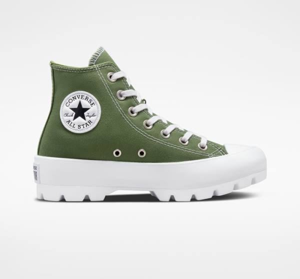 Converse Chuck Taylor All Star Lugged Seasonal Color Vysoké Tenisky Biele Čierne | CV-265IDN