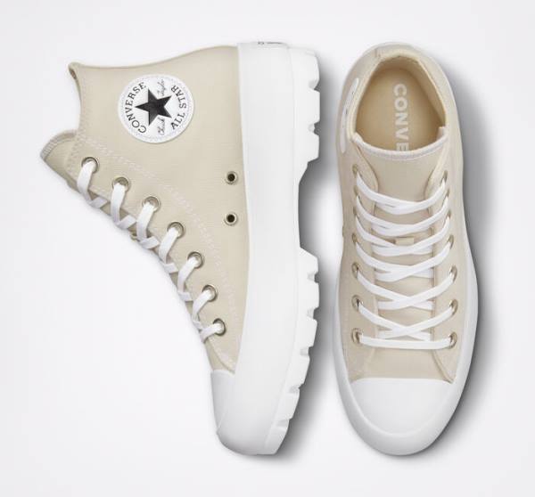 Converse Chuck Taylor All Star Lugged Seasonal Color Vysoké Tenisky Hnede Biele Čierne | CV-598BRX