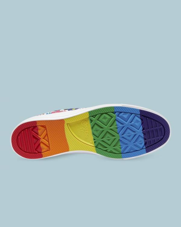 Converse Chuck Taylor All Star Pride Nízke Tenisky Biele | CV-175CRO