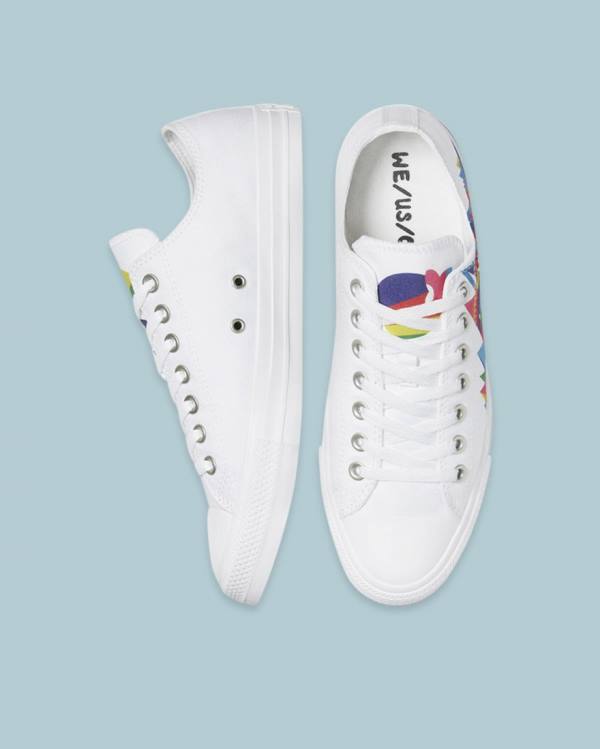 Converse Chuck Taylor All Star Pride Nízke Tenisky Biele | CV-175CRO