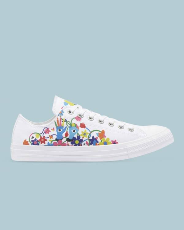 Converse Chuck Taylor All Star Pride Nízke Tenisky Biele | CV-175CRO