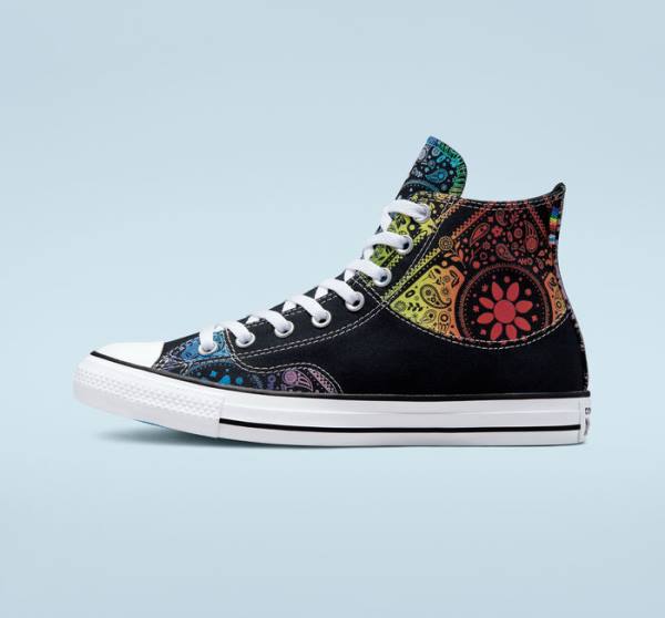 Converse Chuck Taylor All Star Pride Vysoké Tenisky Čierne Červené | CV-297UIY