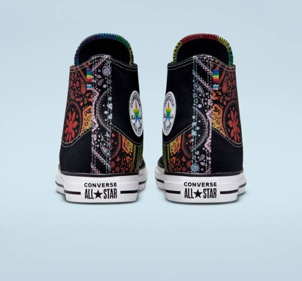 Converse Chuck Taylor All Star Pride Vysoké Tenisky Čierne Červené | CV-297UIY