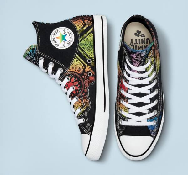 Converse Chuck Taylor All Star Pride Vysoké Tenisky Čierne Červené | CV-849ULN