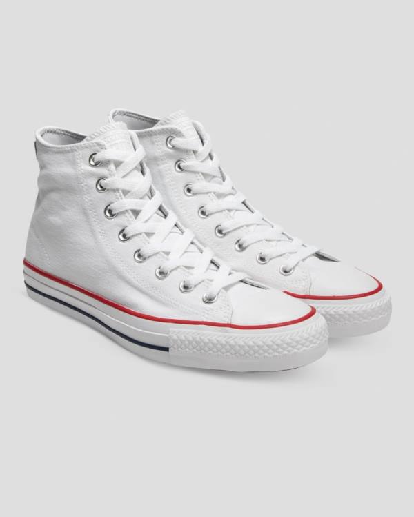 Converse Chuck Taylor All Star Pro Platene Vysoké Tenisky Biele | CV-120RHP