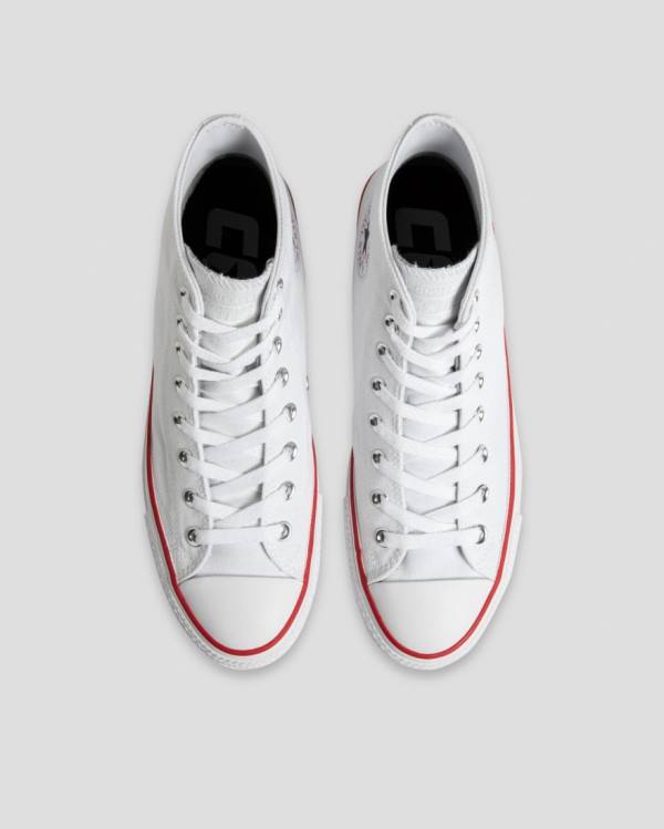 Converse Chuck Taylor All Star Pro Platene Vysoké Tenisky Biele | CV-120RHP