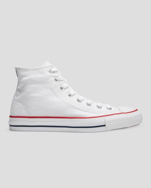 Converse Chuck Taylor All Star Pro Platene Vysoké Tenisky Biele | CV-120RHP