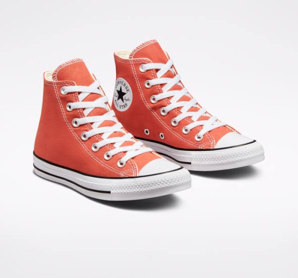 Converse Chuck Taylor All Star Seasonal Color Vysoké Tenisky Oranžové | CV-543KCH