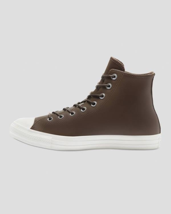 Converse Chuck Taylor All Star Seasonal Kozene Vysoké Tenisky Hnede | CV-709XRO