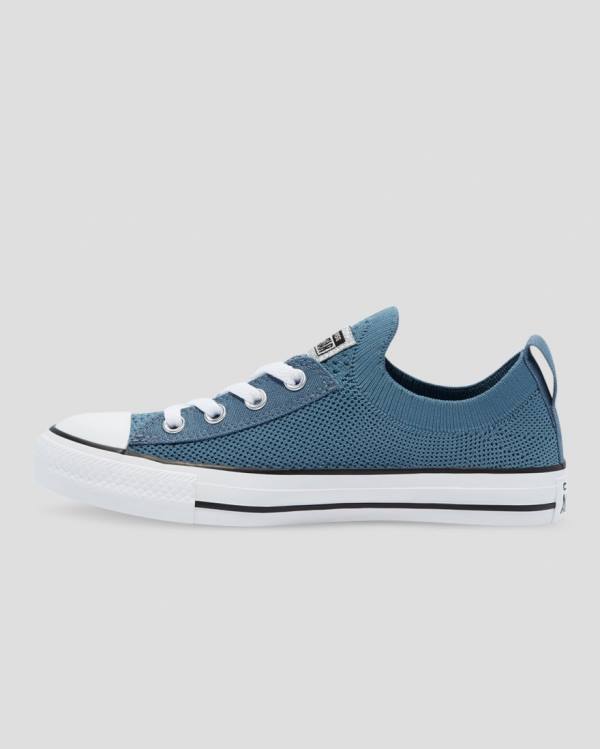 Converse Chuck Taylor All Star Shoreline Knit Glitter Nízke Tenisky Modre | CV-082TOP