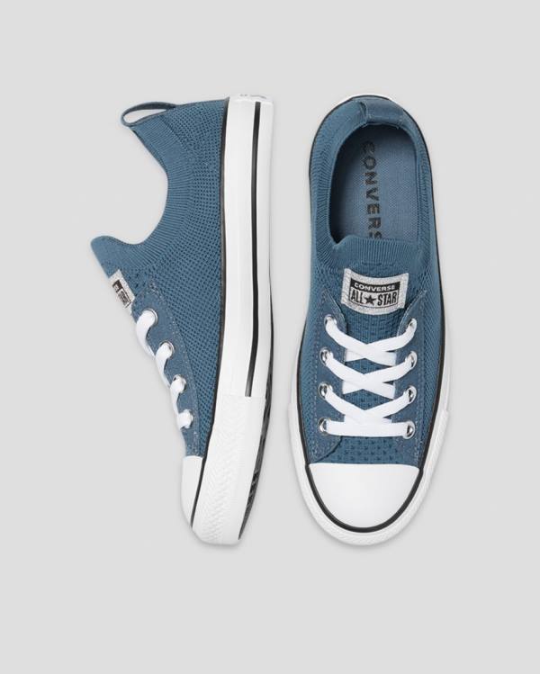 Converse Chuck Taylor All Star Shoreline Knit Glitter Nízke Tenisky Modre | CV-082TOP