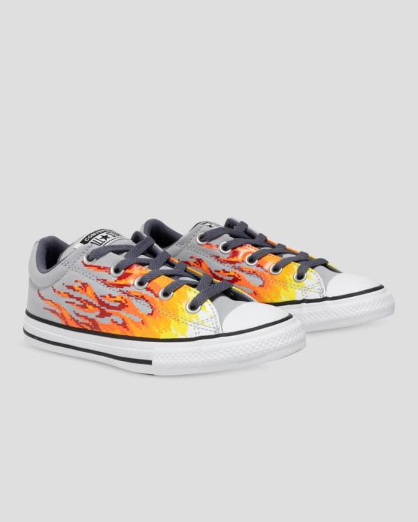 Converse Chuck Taylor All Star Street Digi Flame Nízke Tenisky Siva Žlté | CV-965HBX