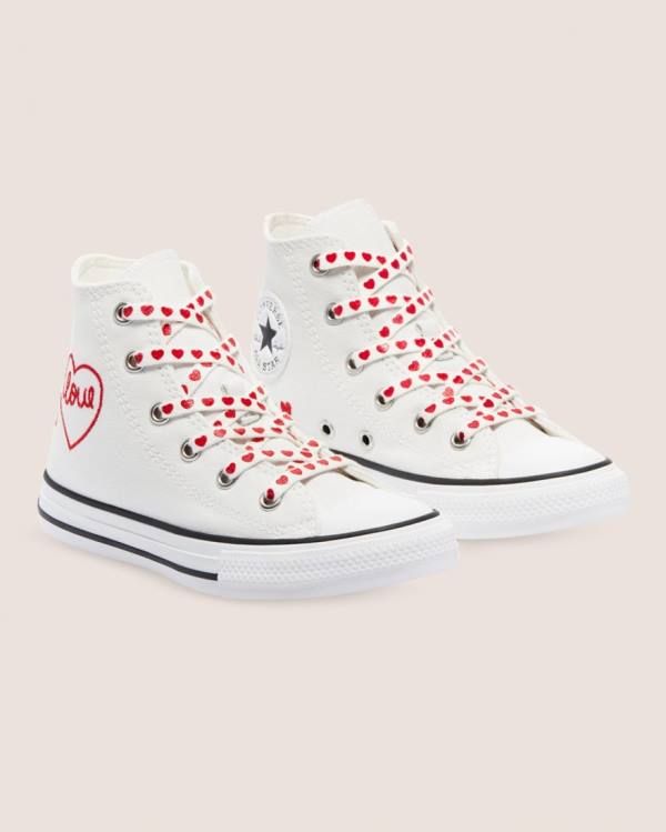 Converse Chuck Taylor All Star Street Love Thread Vysoké Tenisky Biele | CV-619EMI