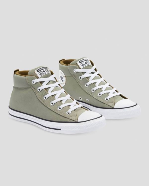 Converse Chuck Taylor All Star Street Vysoké Tenisky Zelene | CV-593IMO