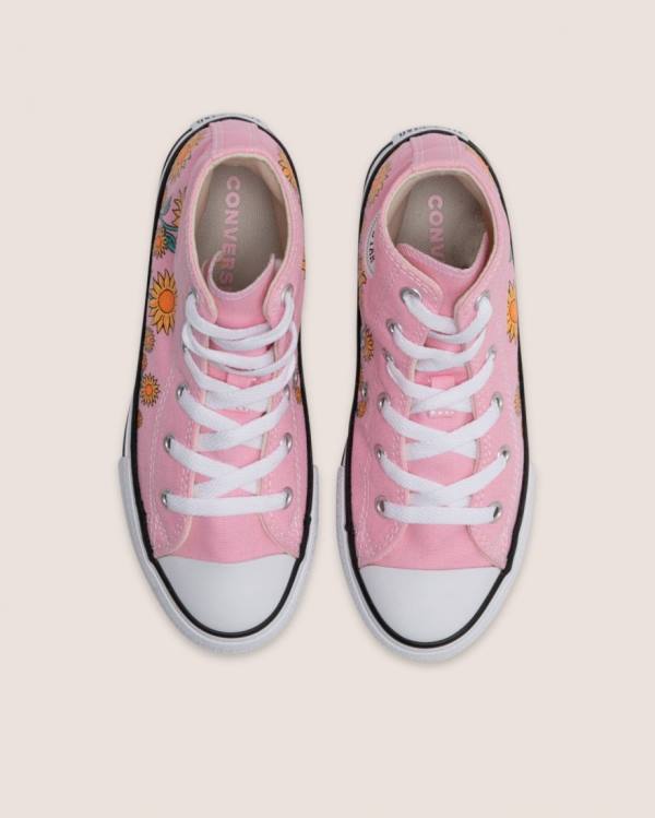 Converse Chuck Taylor All Star Sunflower Print Vysoké Tenisky Ruzove | CV-249JKX