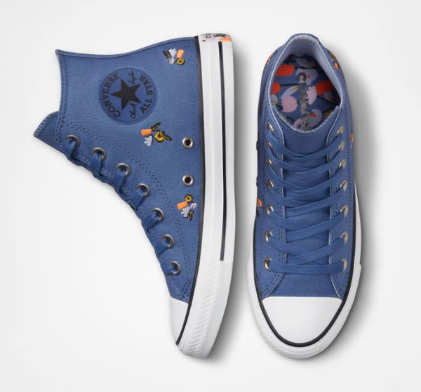 Converse Chuck Taylor All Star We Are Stronger Together Vysoké Tenisky Modre Indigo | CV-465LFU