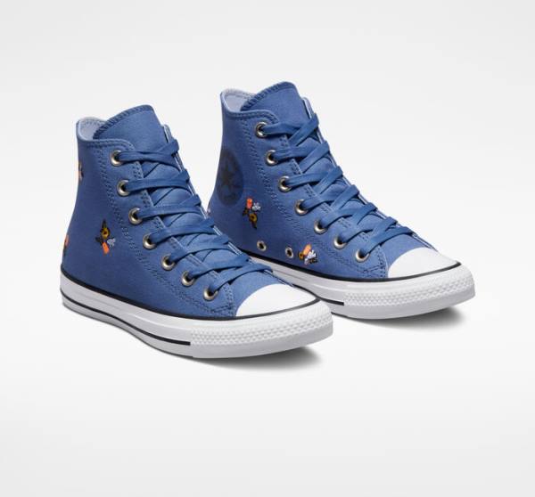 Converse Chuck Taylor All Star We Are Stronger Together Vysoké Tenisky Modre Indigo | CV-465LFU