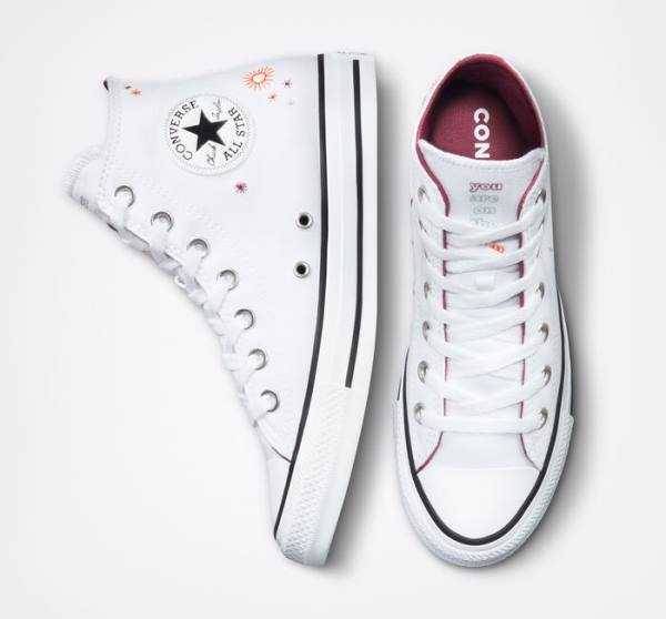 Converse Chuck Taylor All Star You Are On The Right Path Vysoké Tenisky Biele | CV-591TOA