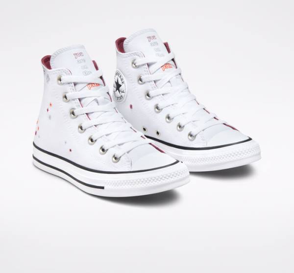 Converse Chuck Taylor All Star You Are On The Right Path Vysoké Tenisky Biele | CV-591TOA