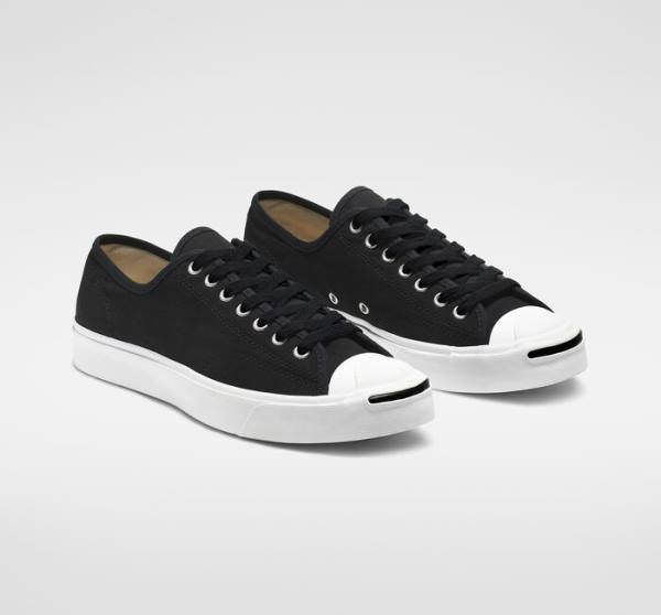 Converse Jack Purcell Platene Nízke Tenisky Čierne Biele | CV-287IHK