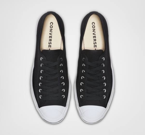 Converse Jack Purcell Platene Nízke Tenisky Čierne Biele | CV-408ZEO